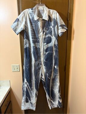 Print All Over Me abstract dark light Boilersuit jumpsuit